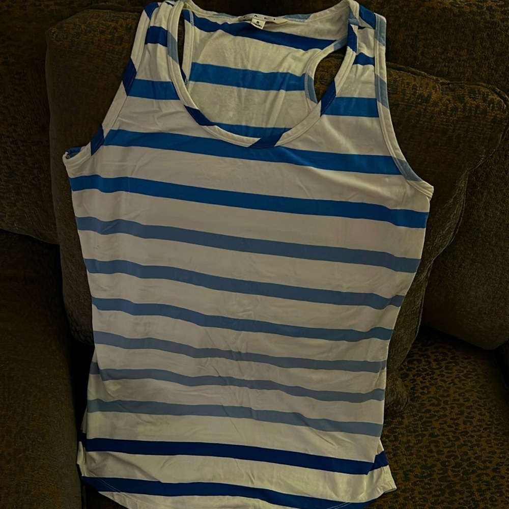 CAbi - blue tank. Size Small.